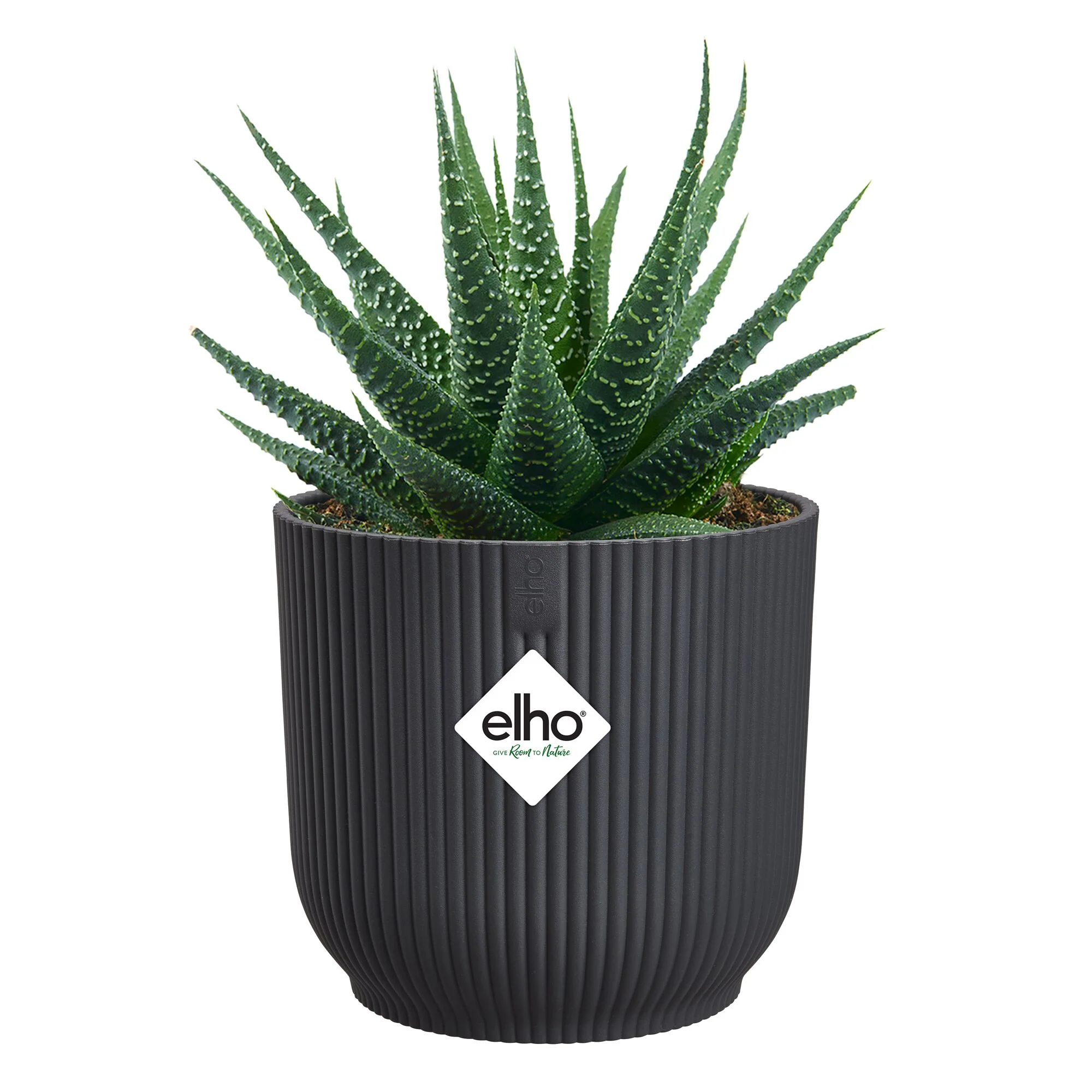 Cache-Pot Vibes fold rond Anthracite ELHO - Image 2